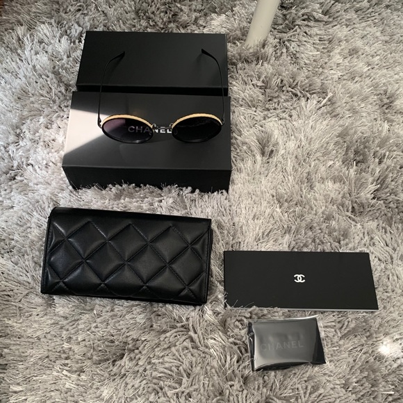 SOLD Off Posh Mark‼️Authentic Chanel Sunglasses - Picture 10 of 13